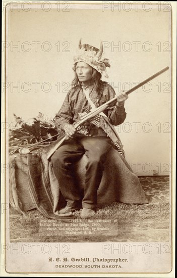 Little,' the instigator of Indian Revolt at Pine Ridge, 1890.