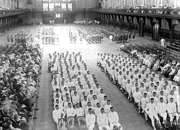 1917 United States Naval Academy Graduation Exercises .