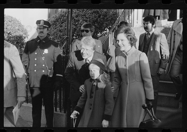 The Carter Family on Inauguration Day