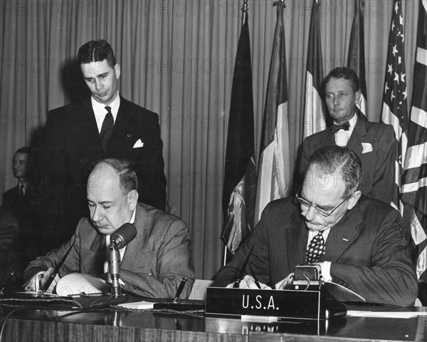 NATO treaty-signing