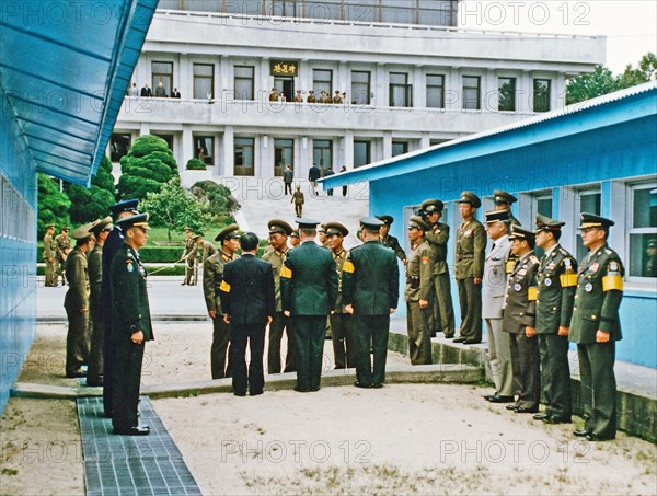 Members of the North Korean Army