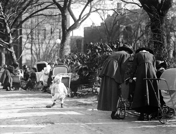 Children playing outside