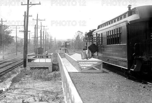 Historical United States Post Office: Hupp Auto Railway Service