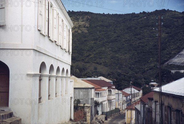 One of the steep streets on the hillsides