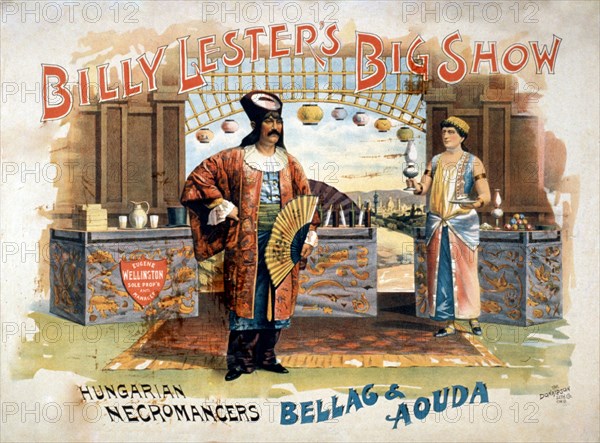 Billy Lester's Big Show ca 1895.