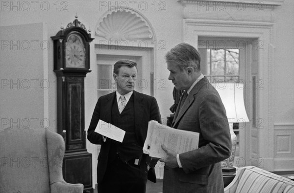 Zbigniew Brzezinski and Cyrus Vance