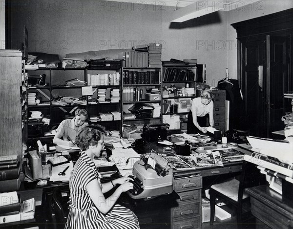 Work Room, U.S. Information Library, Helsinki