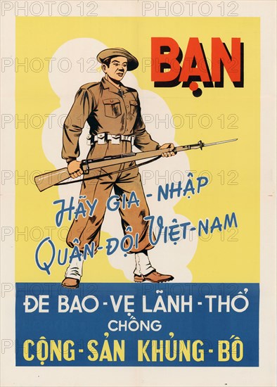 U.S. Propaganda Posters in 1950s Asia