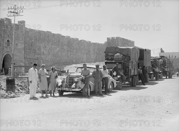 Departure of Mr. & Mrs. Lynch for Iran (1937 Sept.) ca. 1937