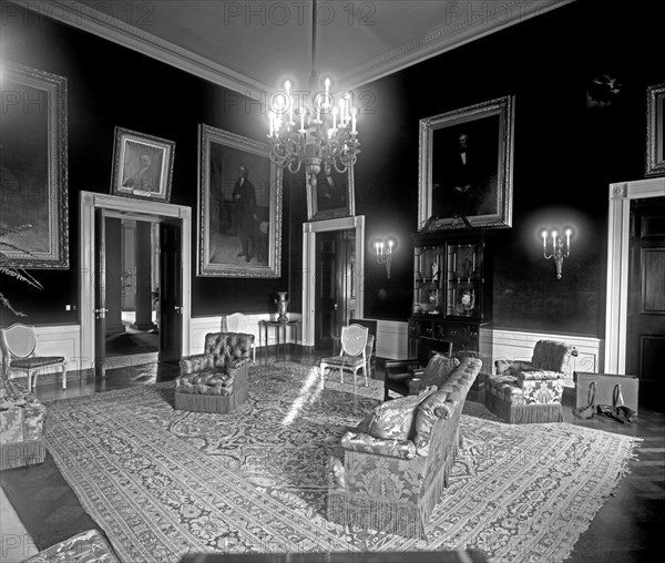 Red Room, White House, [Washington, D.C.] ca.  between 1910 and 1926