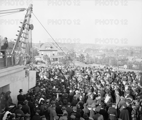 Dedication, George Washington Memorial, [1923, Alexandria, Virginia]. ca.  between 1910 and 1920