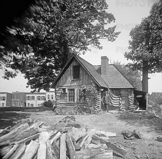 Poet Miller cabin, Rock Creek Park, [Washington, D.C.] ca.  between 1910 and 1925