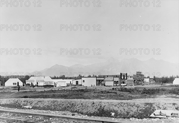 Main Street, Matanuska, Alaska ca. between 1909 and 1920