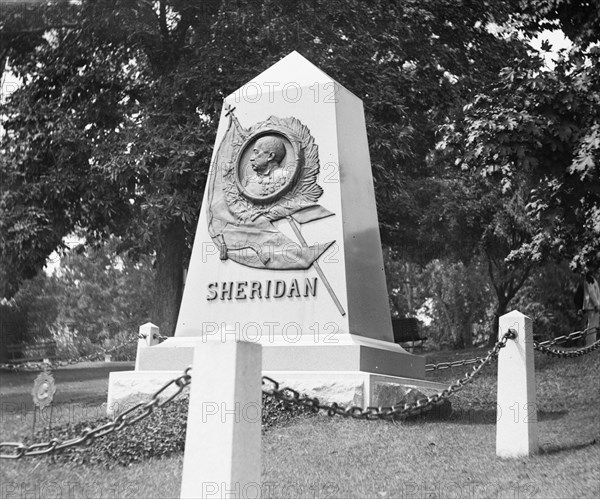 Sheridan monument. Arlington, [Virginia] ca.  between 1918 and 1920