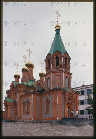 Church of Saint Inokentii (1897-98), northwest view, Khabarovsk, Russia; 2000