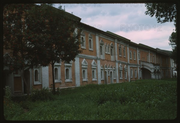 Transfiguration Monastery cloisters (late 17th century), Yaroslavl, Russia; 1987