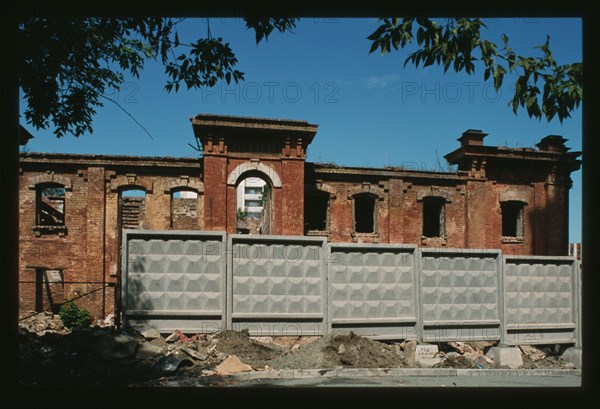 Siberian Resettlement Center (Pereselenka), bathhouse (around 1900), Cheliabinsk, Russia; 2003