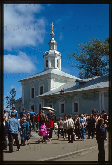 Church of St. Alexander Nevskii (late 17th century), northwest view, Vologda, Russia 1998.