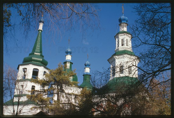 Church of the Elevation of the Cross (1747-58), south view, Irkutsk, Russia; 1999