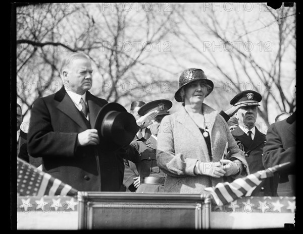 Herbert Hoover and Lou Hoover