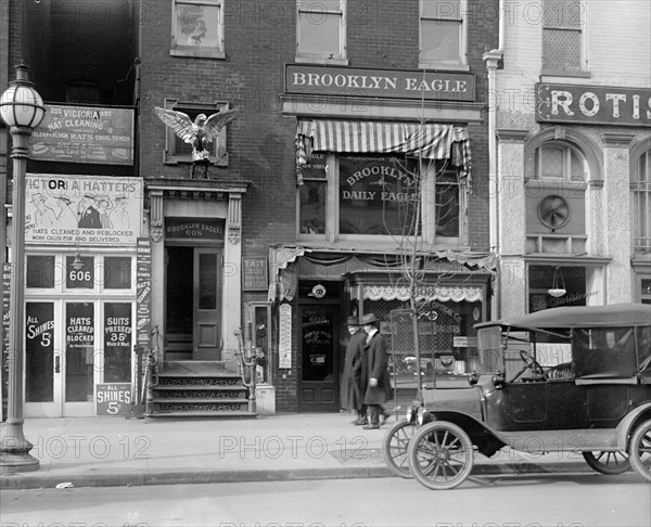 Brooklyn Daily Eagle Newspaper offices ca. 1916