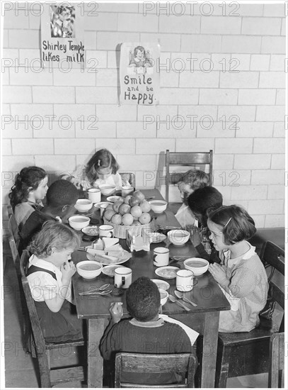 Children saying prayer