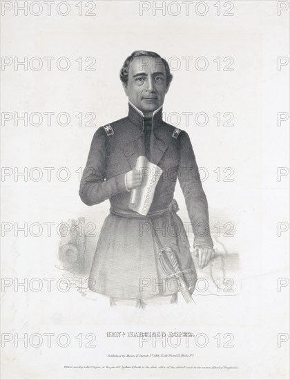 General  Narcisso Lopez ca 1851