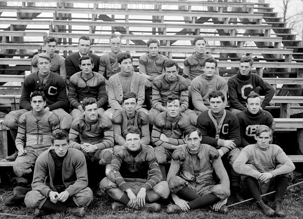 Georgetown University Football Team early 1900s (before 1945)