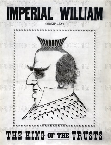 Imperial William (McKinley) the King of the Trusts