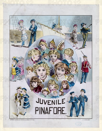 Juvenile pinafore