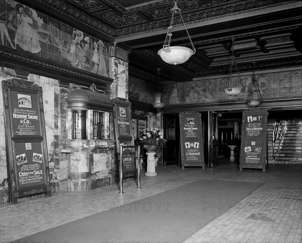 Keith's Theater lobby interior Washington D.C.