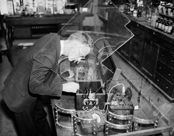 Man working in a laboratory