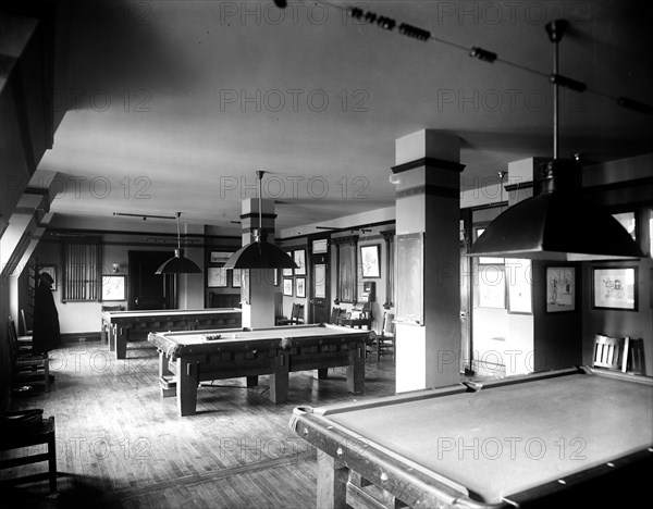 National Press Club pool room