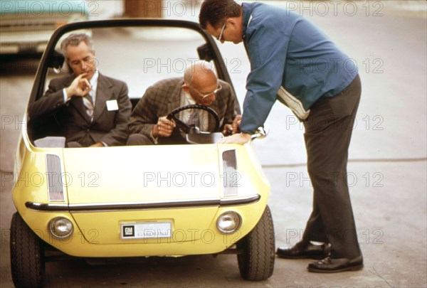 Participants Trying Out the General Motors Urban Gaso