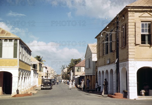 The main shopping street