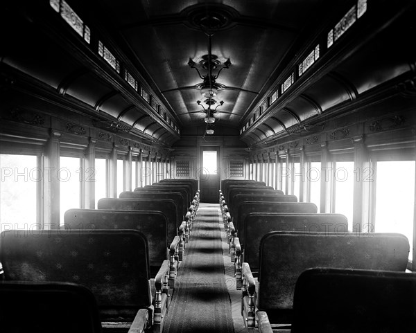 Washington and Old Dominion Railroad Car Interior