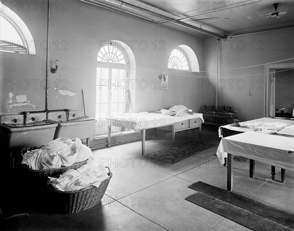 White House Laundry Room  ca. 1905