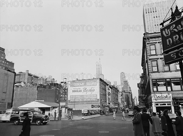 1948 New York City Street Scene (West 52nd Street)