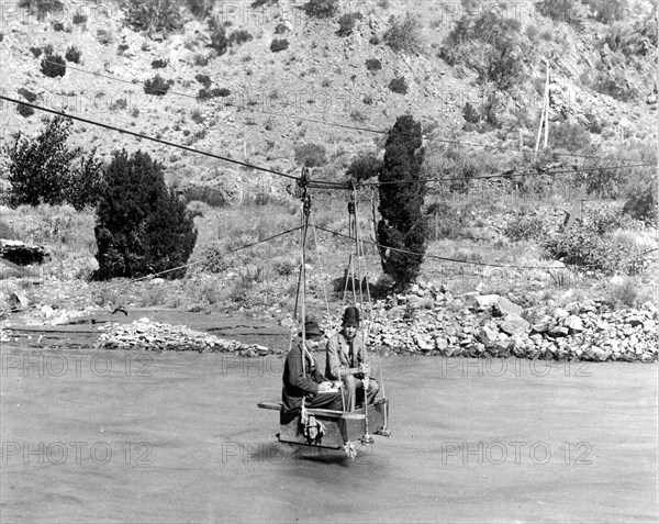 1890 at Arkansas River near Canyon City, Colorado