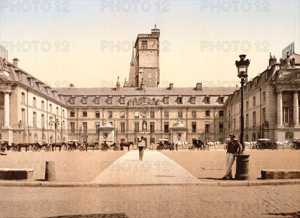 The town hall, Dijon, France ca. 1890-1900