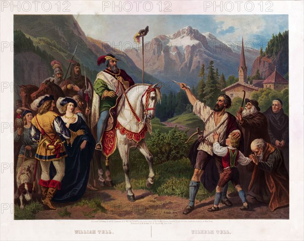 William Tell Lithograph