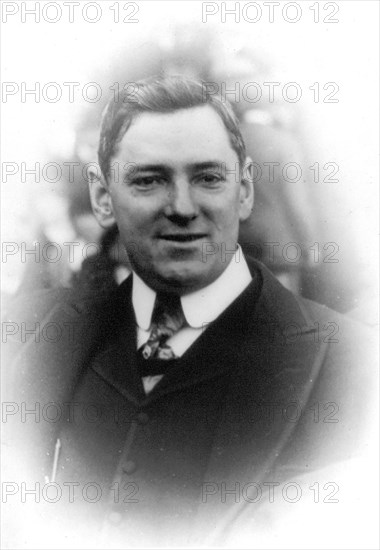 James Michael Curley, 1874-1958, head and shoulders portrait, facing slightly right 1917.