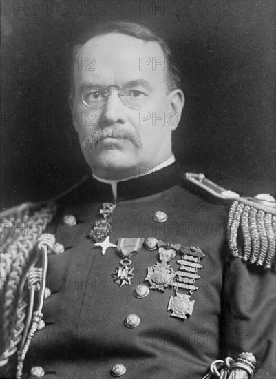 Nelson A. Henry, Adjutant Gen. in uniform