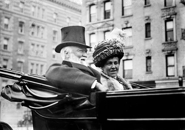 Andrew Carnegie and wife