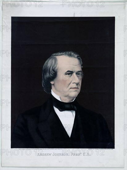 Andrew Johnson portrait ca. 1866