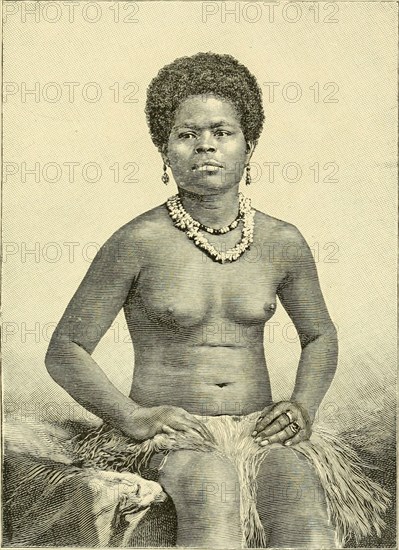 FRENCH MELANESIA - New Caledonian Woman ca. 1890