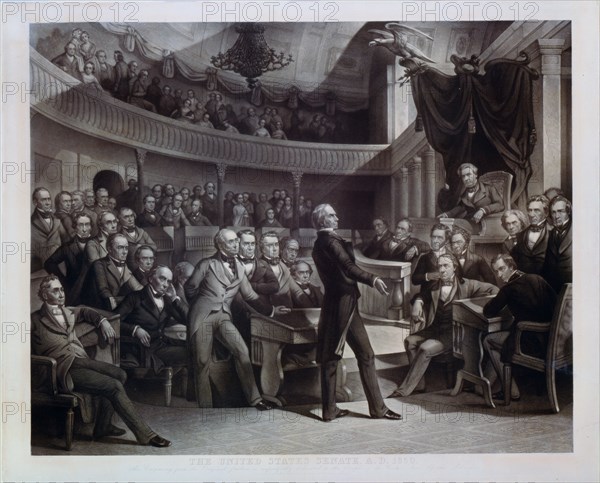 The United States Senate, A.D. 1850 ca. 1855