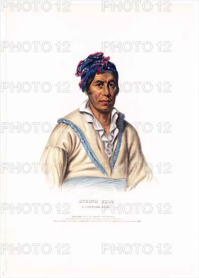 Spring Frog, a Cherokee chief ca. 1838