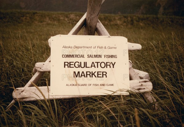 7/17/1973 - Regulatory marker Salmon Fishing Alaska