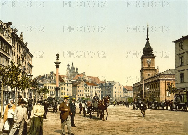 Faubourg de Cracow, Warsaw, Russia (i.e. Warsaw, Poland) ca. 1890-1900